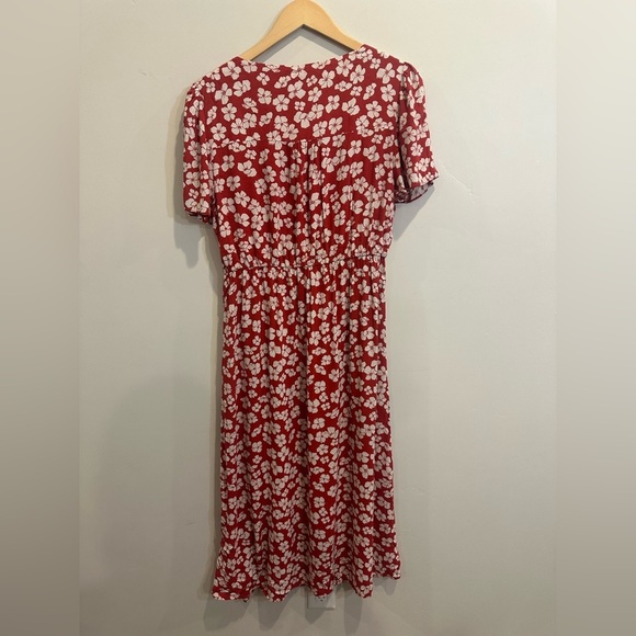 MinkPink Red Midi Dress - Picture 4 of 5